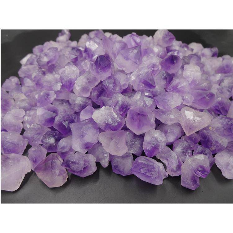 Cross -border supply amethyst monocrystalline rough ameth crystal buds of perilla crystal rough ornament home decoration