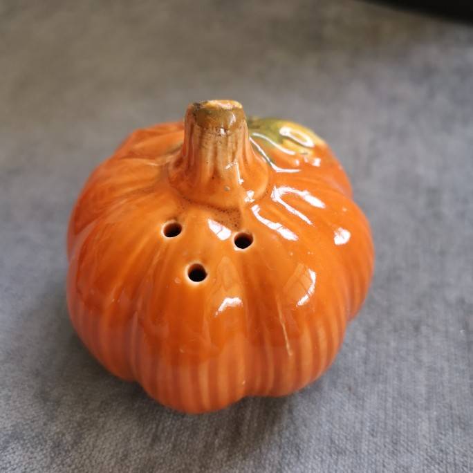 "Ink Porcelain" Porcelain Crafts Ceremony Ceramics Orange Kiln Change Pumpkin Display Christmas Decoration
