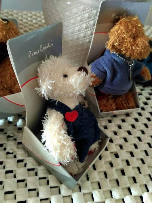 Pipi Card anniversary commemorative Dabao Thai brother bear bag pendant small hanging jewelry