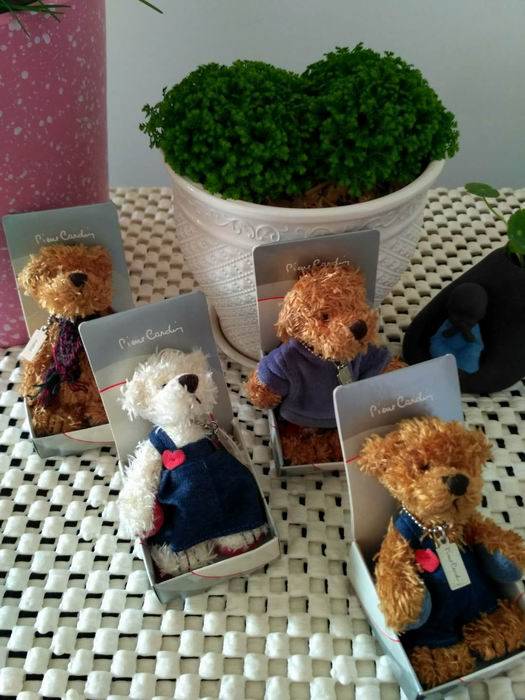 Pipi Card anniversary commemorative Dabao Thai brother bear bag pendant small hanging jewelry