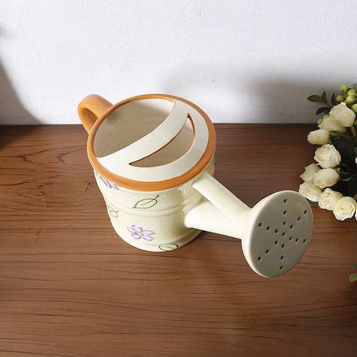 Hand -painted flower flower pot flowers and flowers inserted field decoration decoration