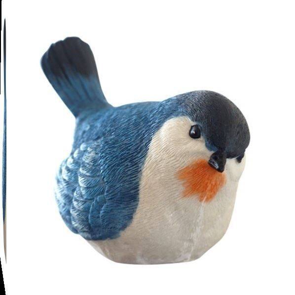 Simulation bird creative outdoor garden garden garden balcony home furnishings wine cabinet decoration resin decoration