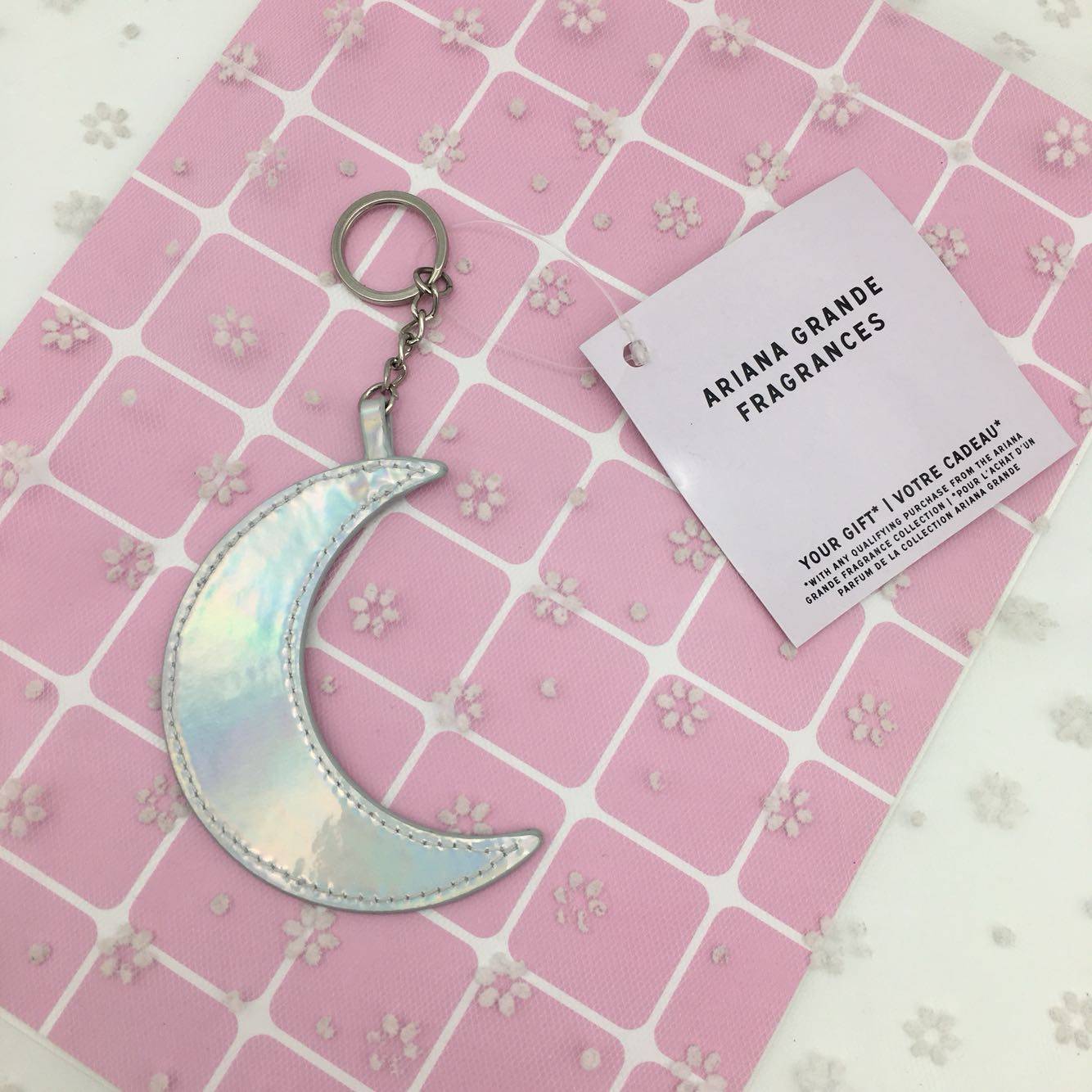 Original D Silver Beautiful Sailor Moon Moon Mustang Moon Laser Trade Towing Key Buckle Bag Hanging