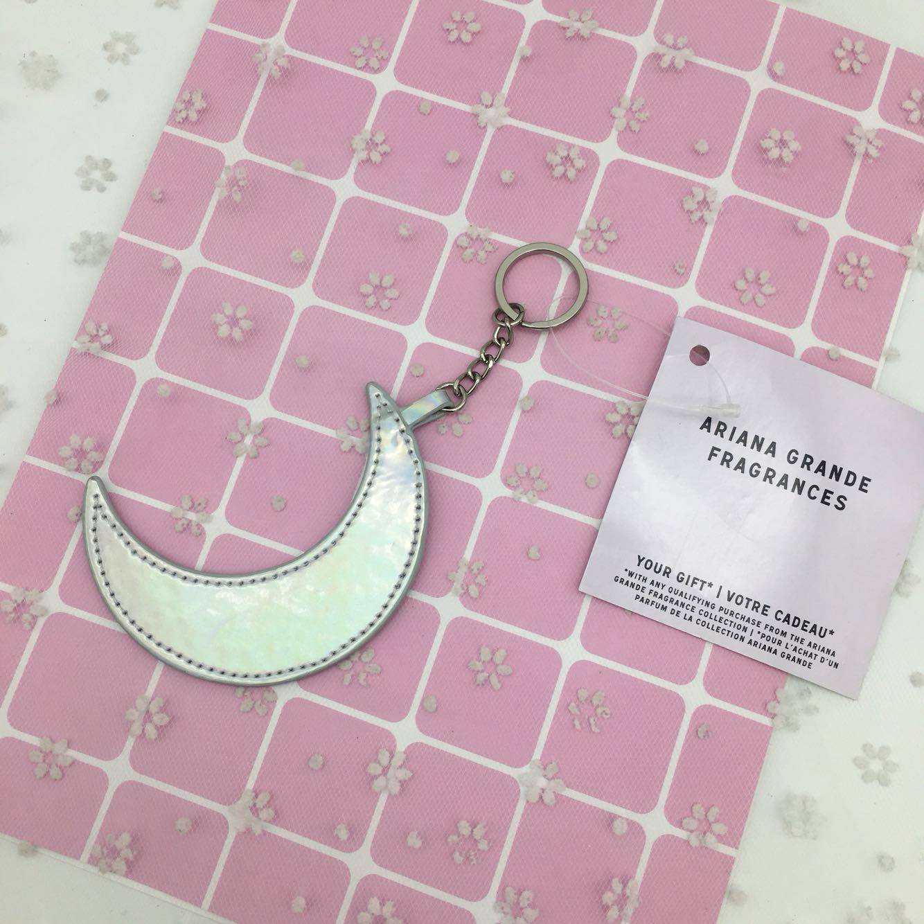 Original D Silver Beautiful Sailor Moon Moon Mustang Moon Laser Trade Towing Key Buckle Bag Hanging
