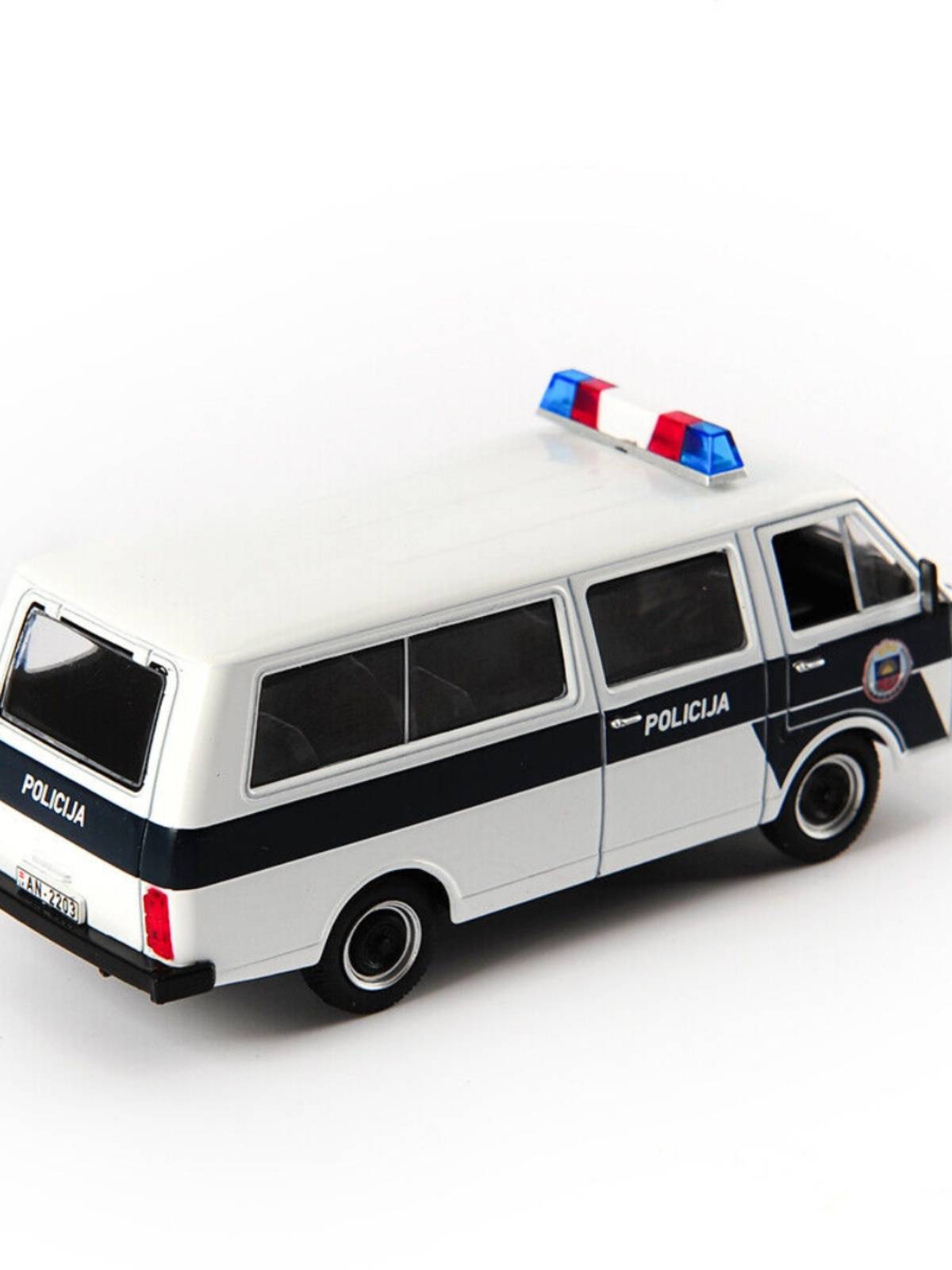 1:43 Alloy car Lafmine car police model decoration