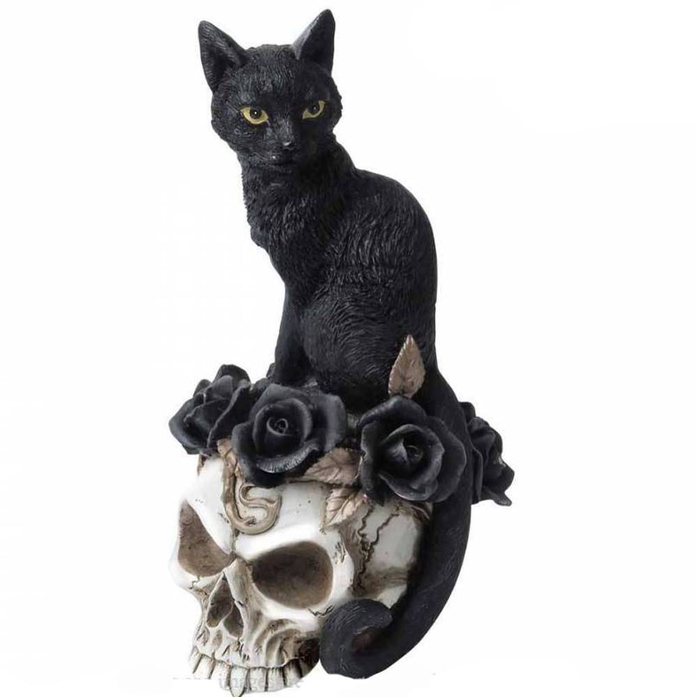 Alchemy The Vault V71 Grimalkin's Ghost Ghost Ghost Black Cat Skeleton Display British