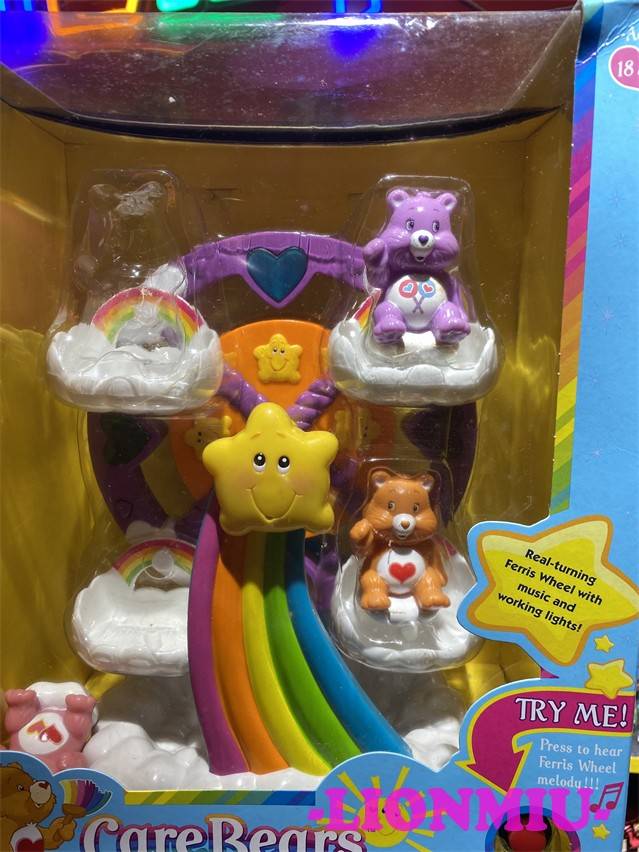 The new out -of -print 2003 rare Harajuku Harajuku cute love bear Ferris wheel collection toys