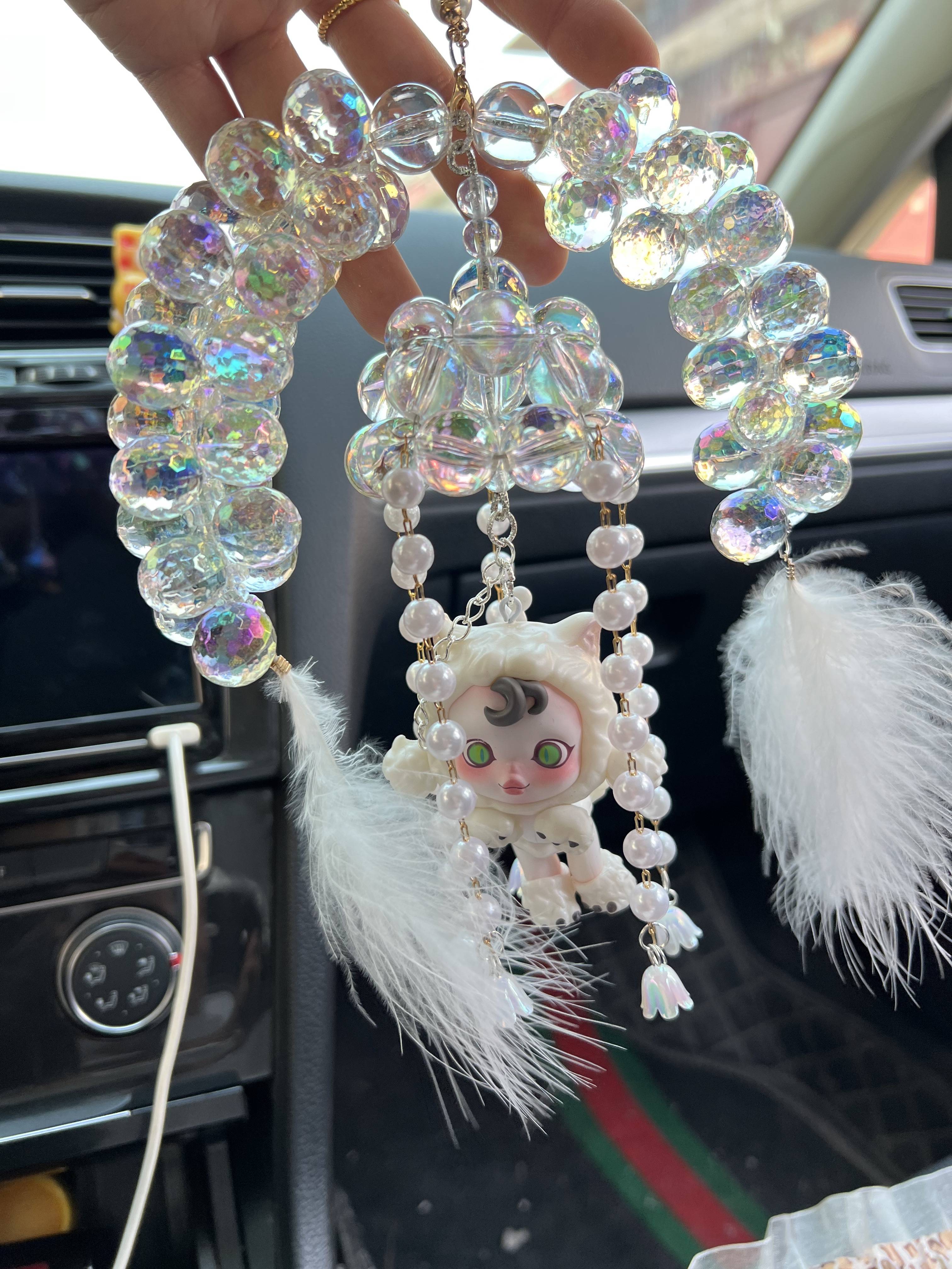 Blind car trailer inner hanging ornaments DIY handmade national version of SP heavy work high luxury car decoration gift