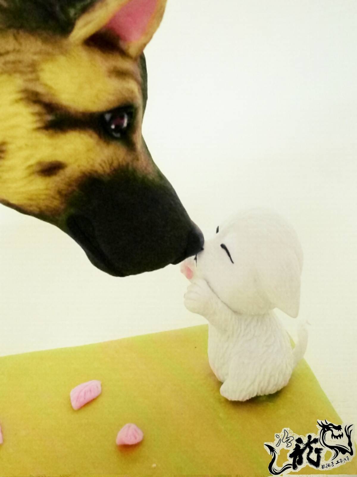 Teddy dog ​​home pet custom model birthday dog