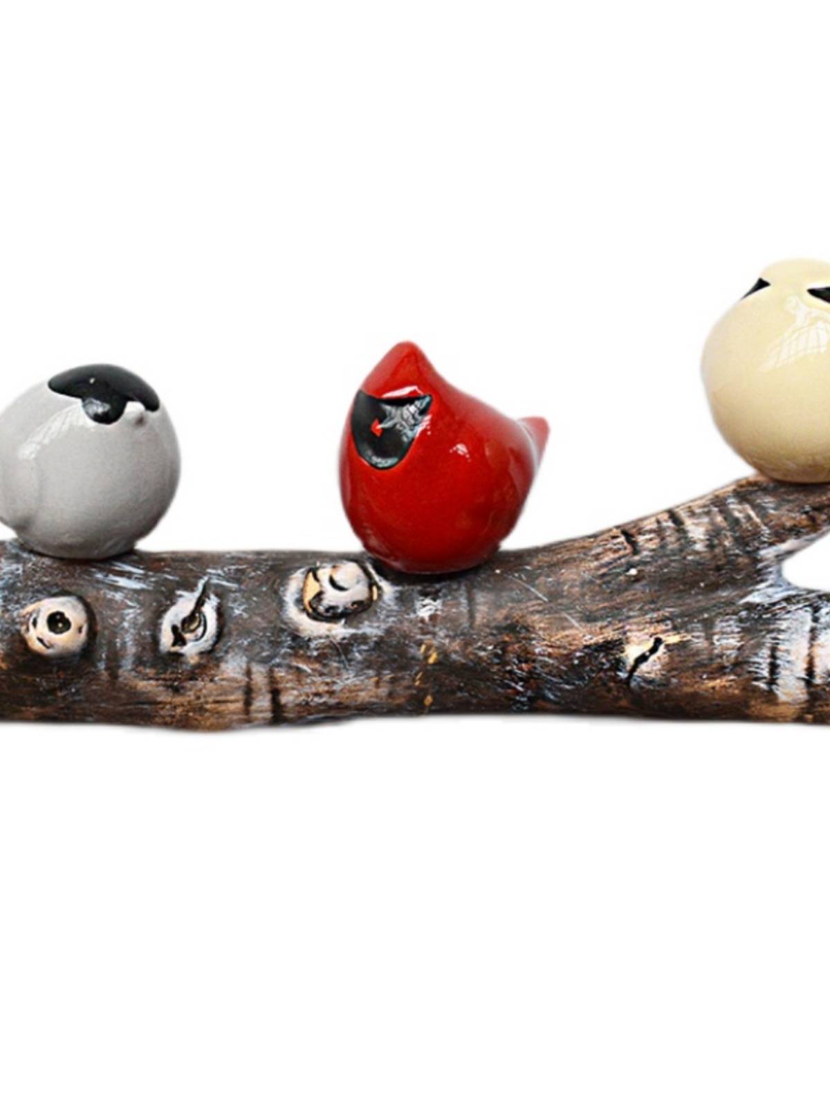 Vintage old ceramic bird garden decoration decoration