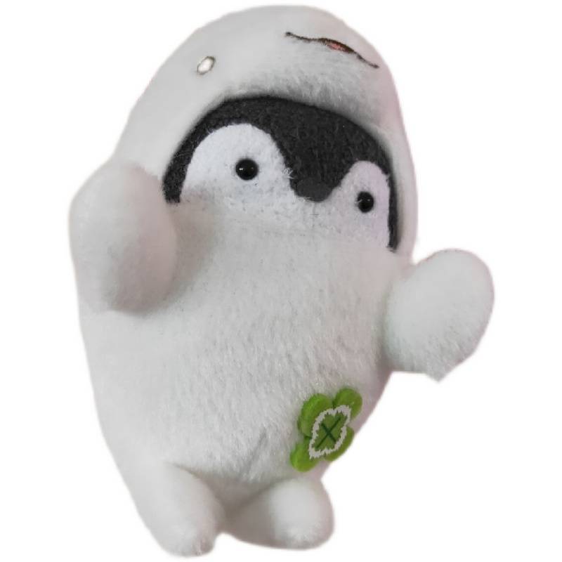 Japan's original single positive energy penguin transforms the sea, the plush doll pendant