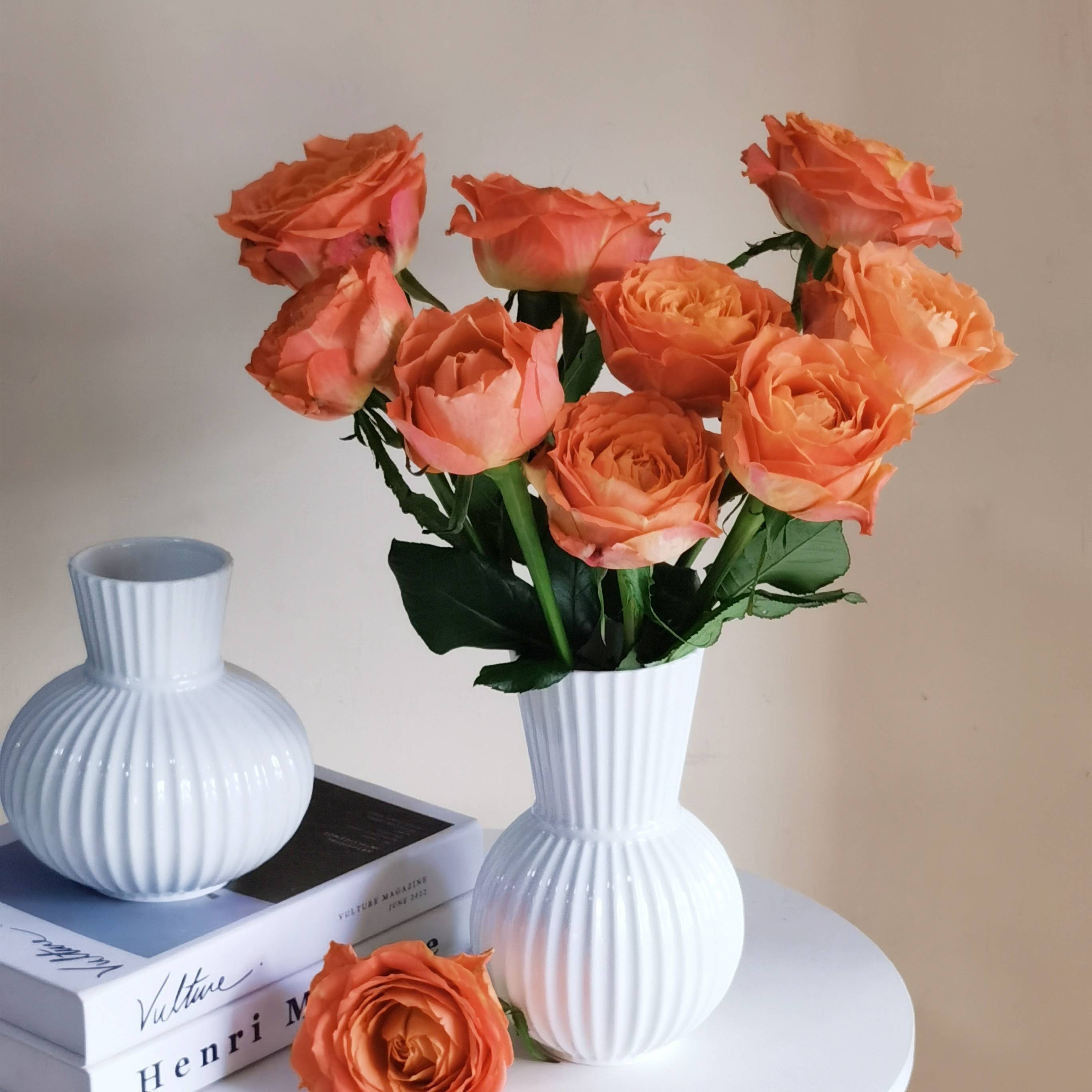 Nordic Minimal Home Denmark Lingbi Ceramic Vase