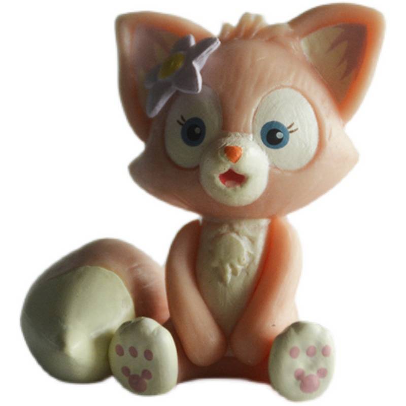 Sattays Little Fox Belle Sliming Model Cute Doll Cartoon Mini Swing