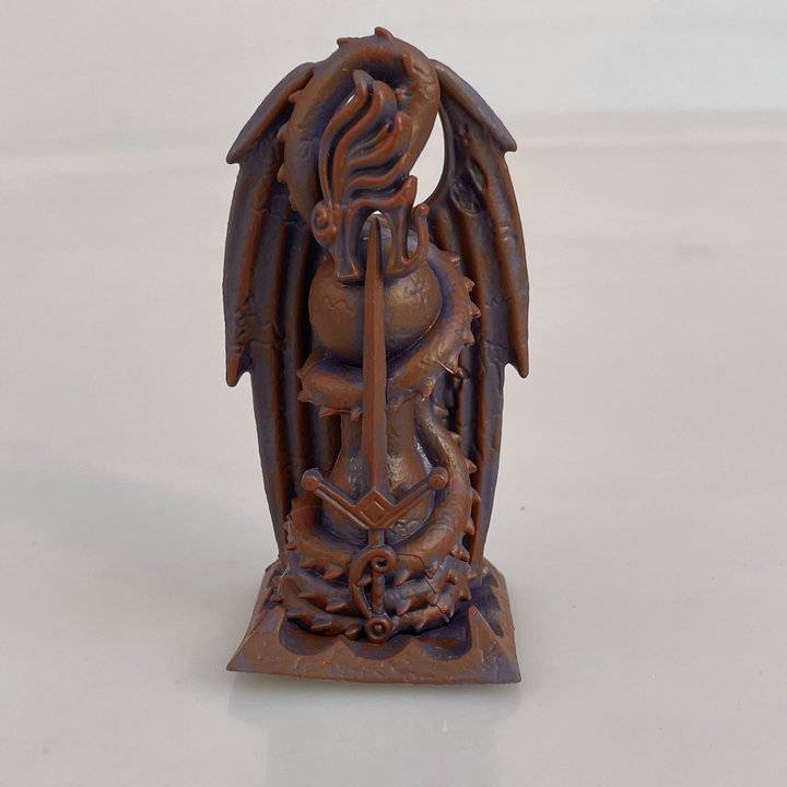 Genuine Sattays Medieval Slot Game Special Elder Scrolls Model Model Doll Scenery Toys Spot