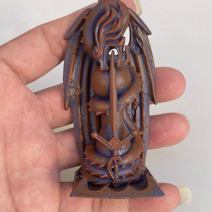 Genuine Sattays Medieval Slot Game Special Elder Scrolls Model Model Doll Scenery Toys Spot