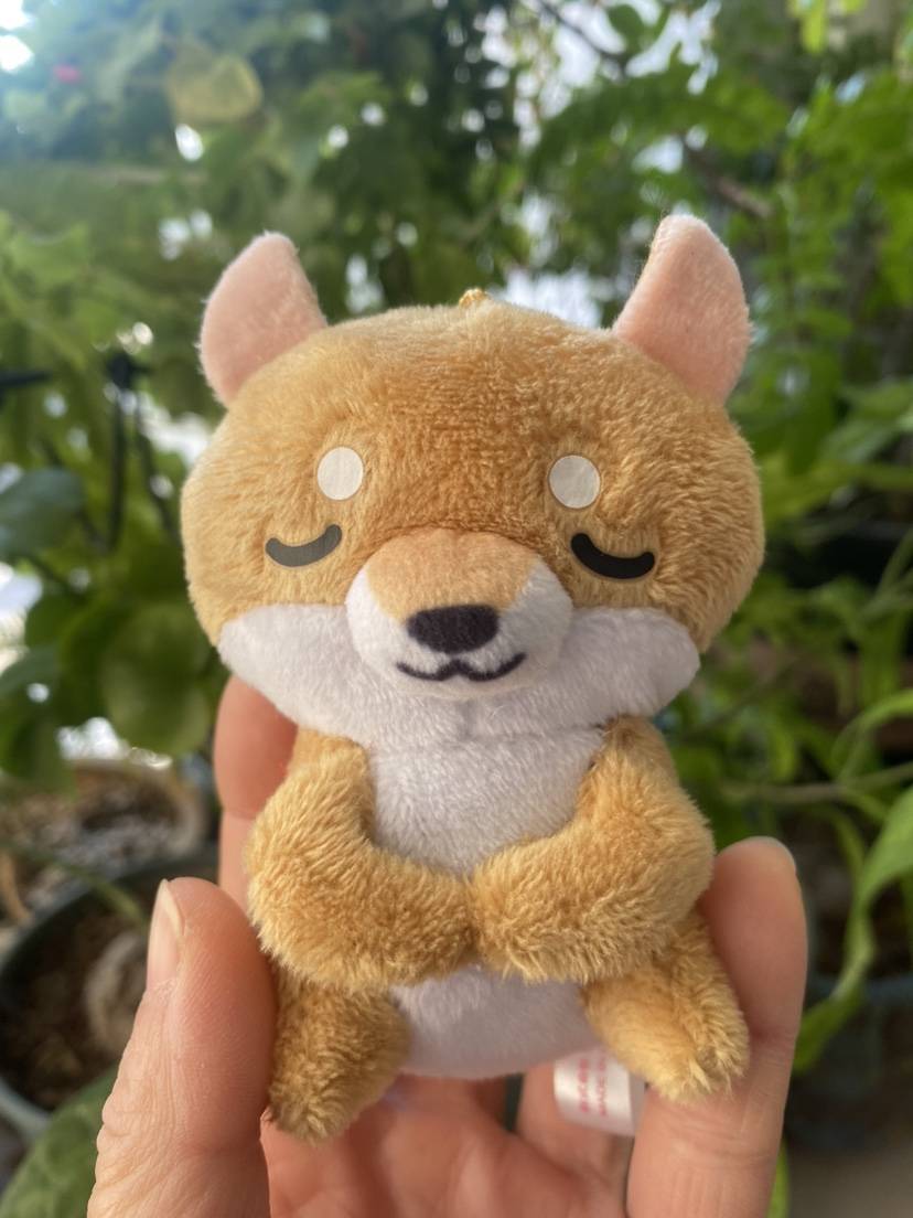Daily single plush toy doll doll pendant, Shiba Inu bag hanging simulation doll