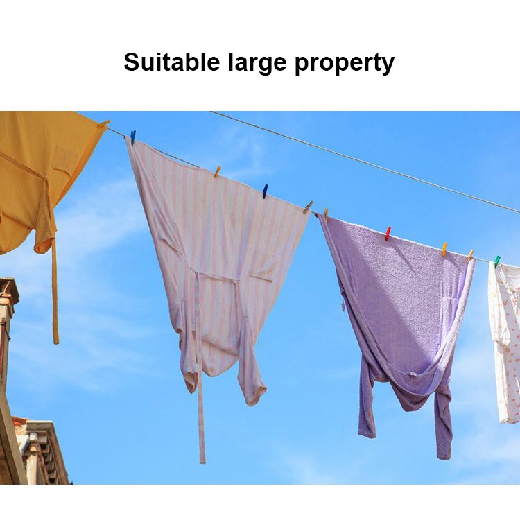 10m Hanging Clotheslines 0.5cm Camping Leash String Ceiling Portable Outdoor Laundry lines Braided Nylon Rope