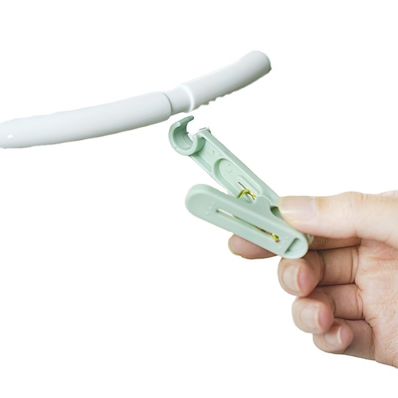 GREENSIDE Detachable Cloth Hanger With Clips Space-Saving Circular Design For Bathroom Wardrobe Drying Rack Sample Available