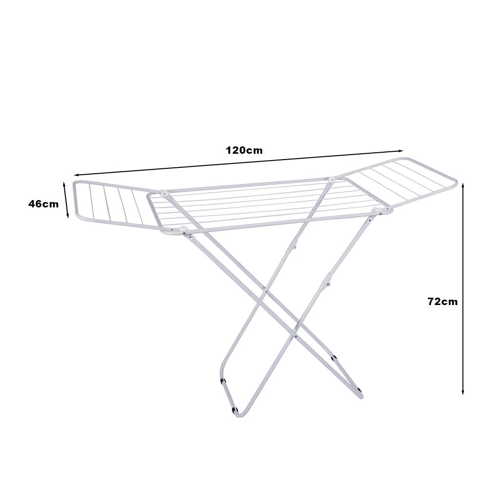 China Factory Supply Floor Clothes Drying Stand Laundry Hangers Racks Folding Hanger Clothes For Home