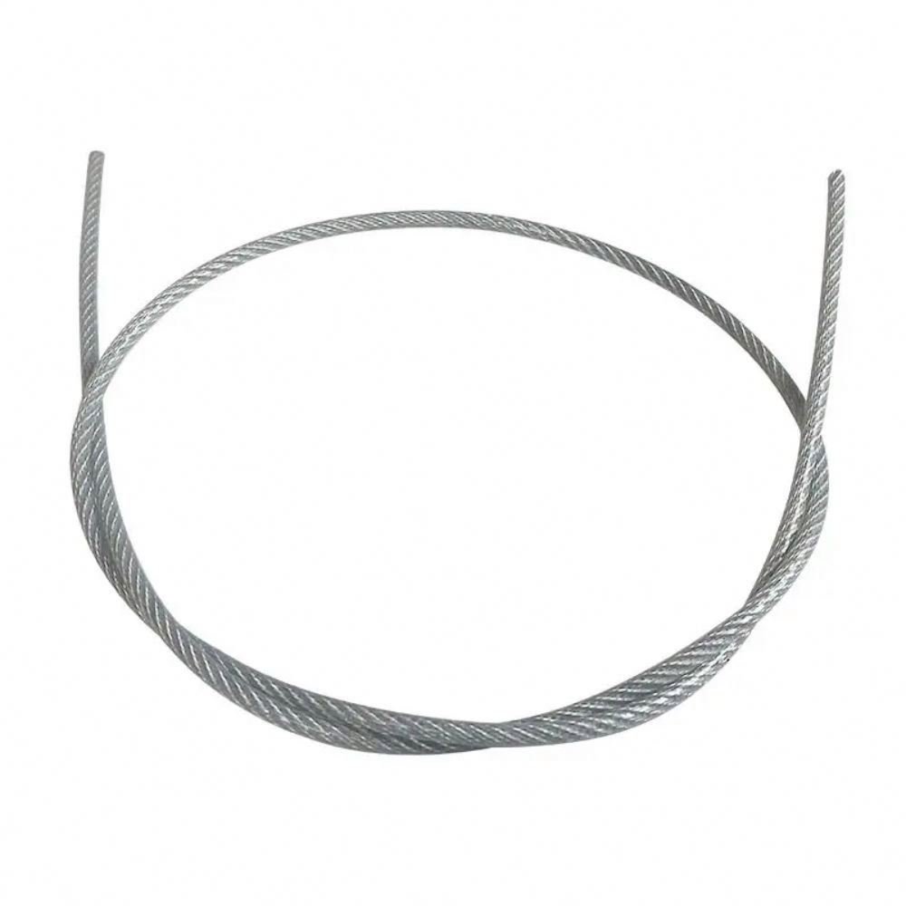 Black PVC Plastic Coated Stainless Steel 304 Wire Rope Cable 1.5-6MM Diameter After Coating Flexible Soft Steel Cable