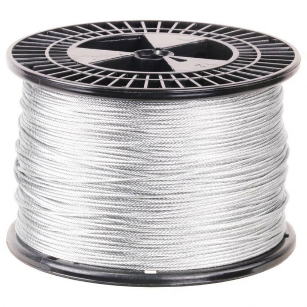 2.5mm Flexible Nylon Coated Stainless Steel Wire Rope To 3.5mm 5mm Black Nylon Coated Gym Cable Steel Wire Rope