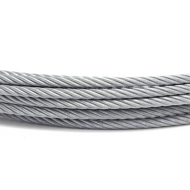 304 stainless steel wire rope plastic coated wire rope plastic coated rope 0.5/12mm factory direct sales