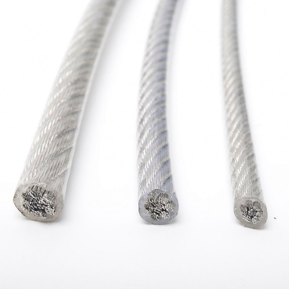 Factory wholesale PVC Coated Steel Wire Rope ABS handle jump skipping ropes