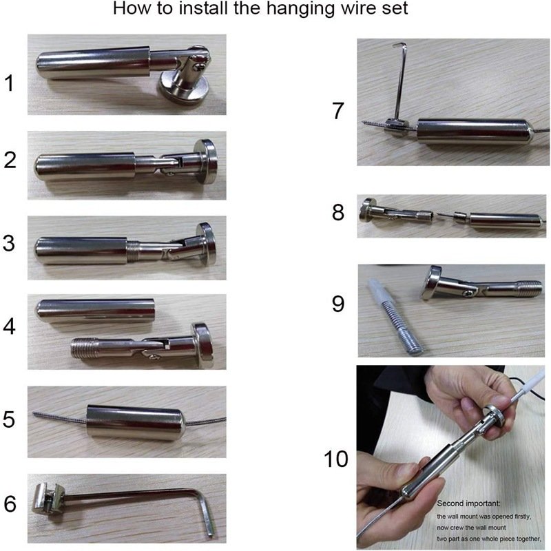 5m home stainless steel clothesline outdoor windproof curtain rods hooks balcony bathroom hanging wire shower track drying rope