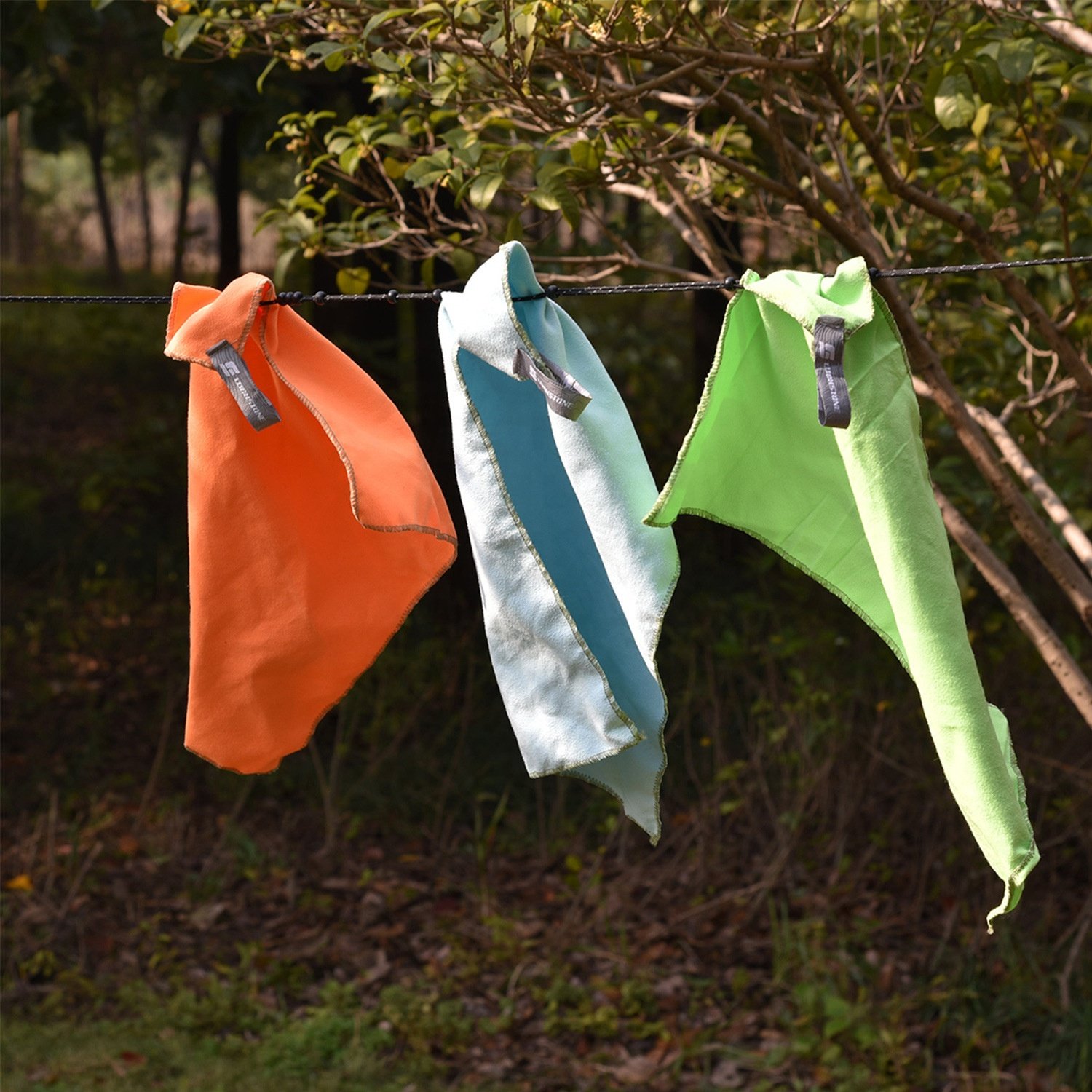 Outdoor portable towel Clothes Drying Line Guesthouse Hotel Clothesline Camping Windproof hanging line 3.5m