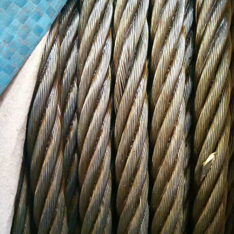 Lifting 7x19 BS standard Galvanized Steel Wire Rope Supplier