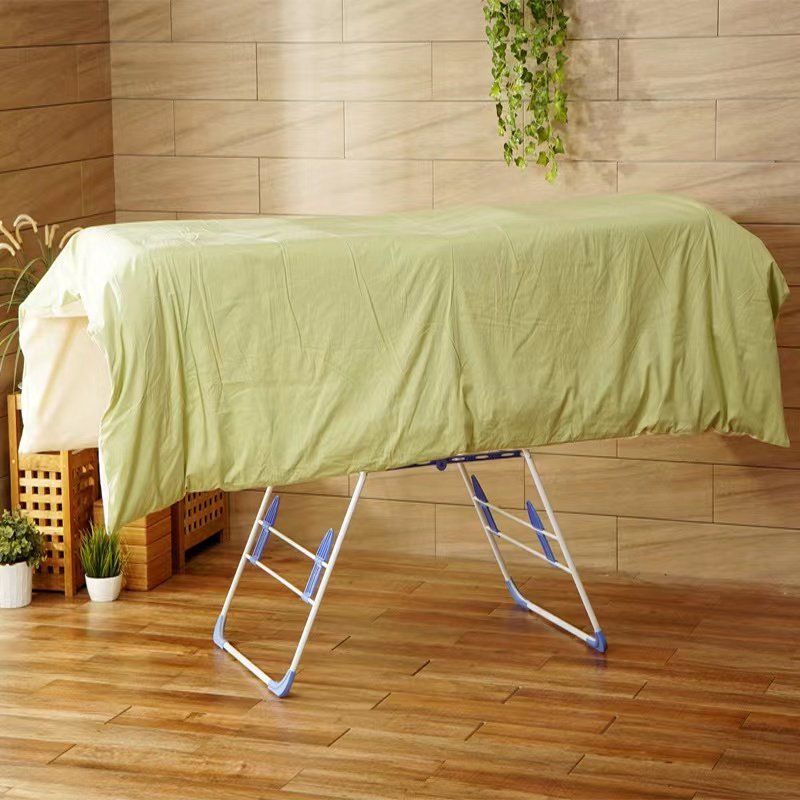 Multifunctional Folding Airfoil Lingerie Wire Large Metal Drying Rack Floor Clotheshorse Pants Hanger balcony clothesline