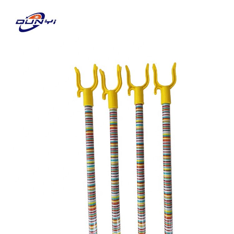 Household clothes pole telescopic clothes-drying rod pick-up clothes cool fork drying pole drying pole
