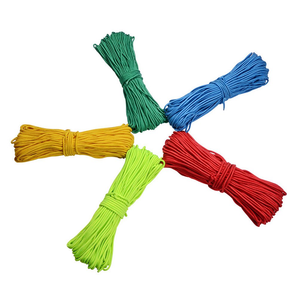 Color Custom Outdoor Binding Handle Clothesline Round Packing Tent Woven 10mm 6mm Braided Polyester PP Nylon Cord Leash Rope