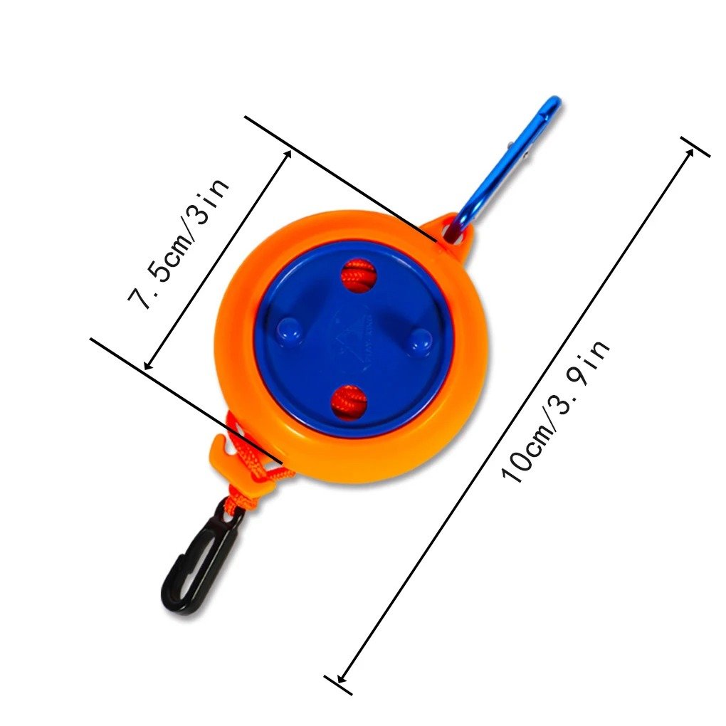 Clothesline Laundry Drying Rope Outdoor Clothes Line Windproof Anti-slip Retractable Cord for Hotel Camping