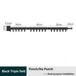 Black Three Fold