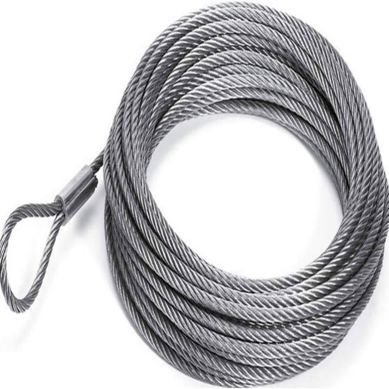 High Quality Anti-Twisting Braided Gripper Hanging Stainless Steel Wire Rope Applied To Aircraft Railing Cable
