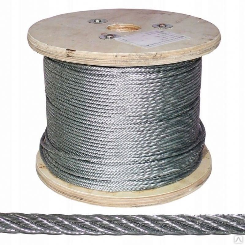 High Quality Anti-Twisting Braided Gripper Hanging Stainless Steel Wire Rope Applied To Aircraft Railing Cable