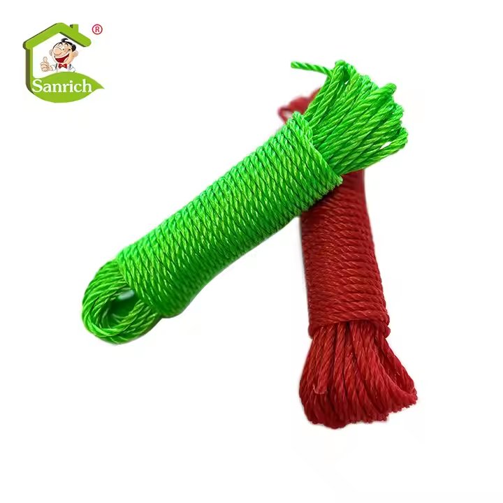 Travel polypropylene Clothesline Cord Adjustable Camping Clothes line for outdoor travel retractable