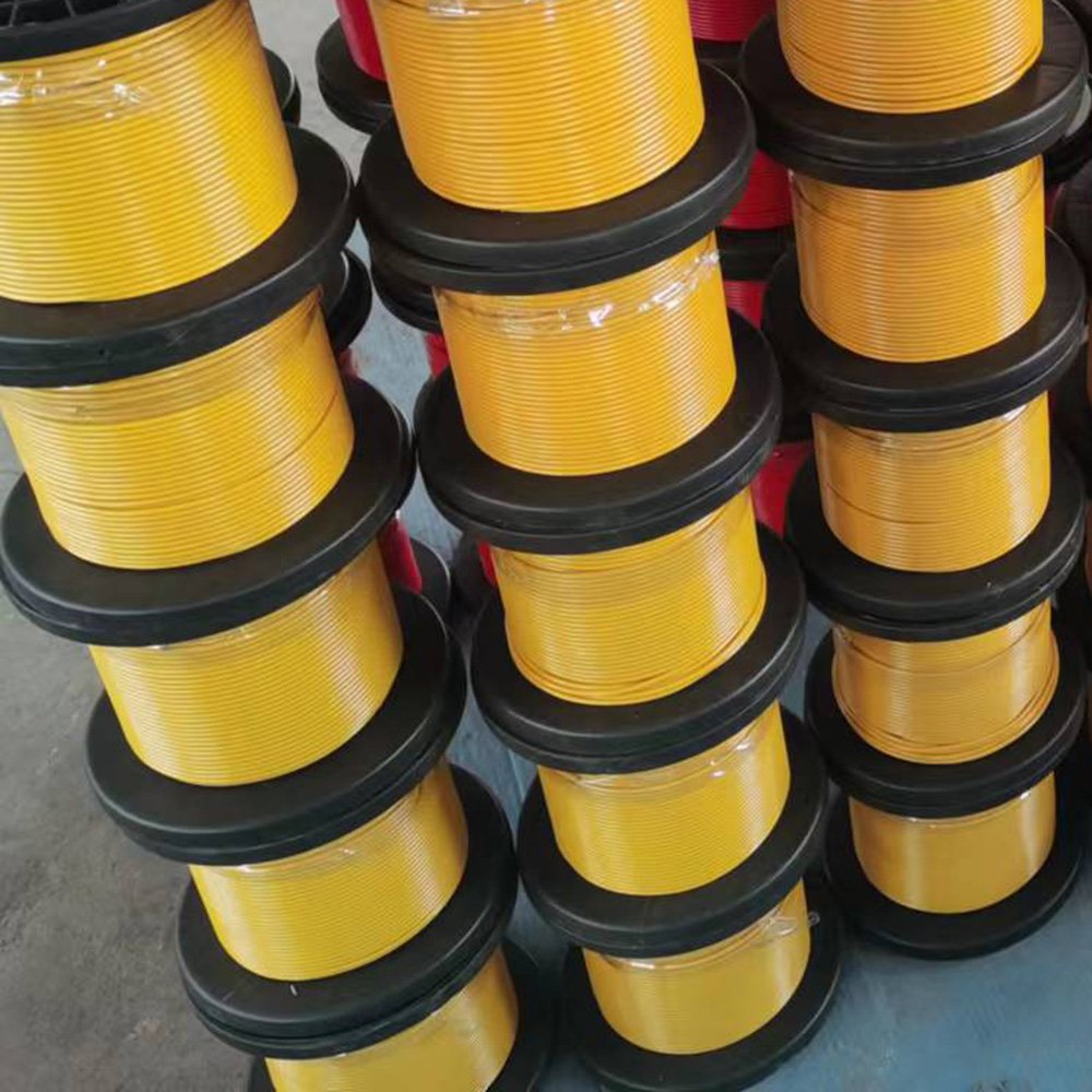 1/8"-3/16" Wire Rope 7x7 / 7x19 Vinyl Coated Aircraft Cables Galvanized Steel Cable Rope PVC Coated Steel Wire Cable