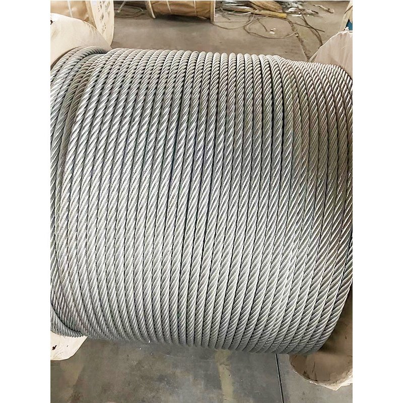 Galvanized wire rope price hardware product rope wire high strength 10mm coated to 12mm