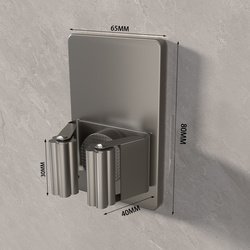 [Grey] mop clip