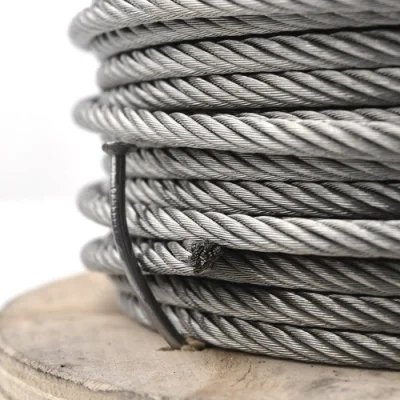 1X7 1X19 7X7 7X19 6X7 6X37 Stainless Steel Wire Rope 316 Stainless Steel Cable Aircraft Cable