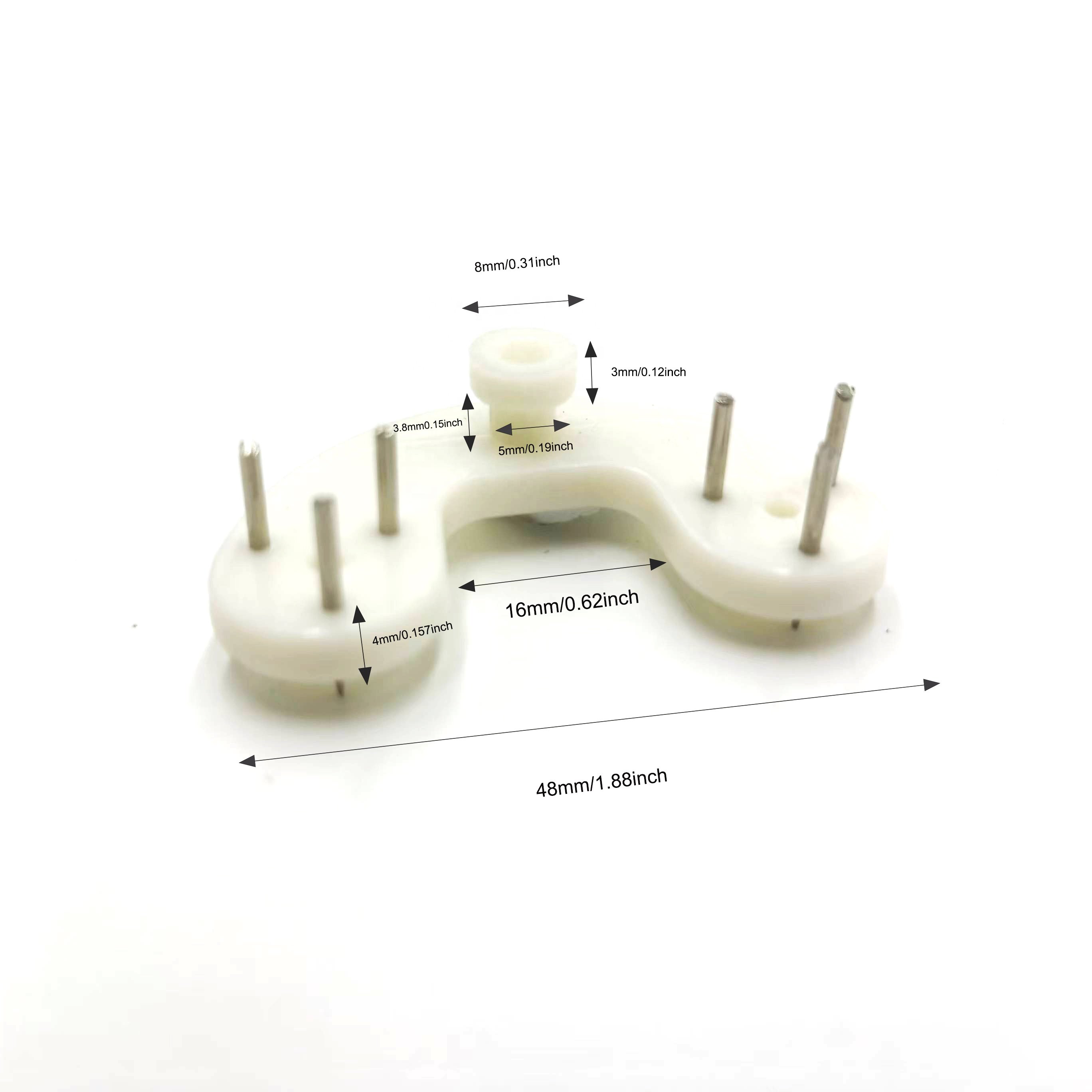 Concrete Hard Wall Drywall Picture Hooks Non-Trace Hanging Hook Traceless Nail Plastic Wall Hook for Picture Photo Frame