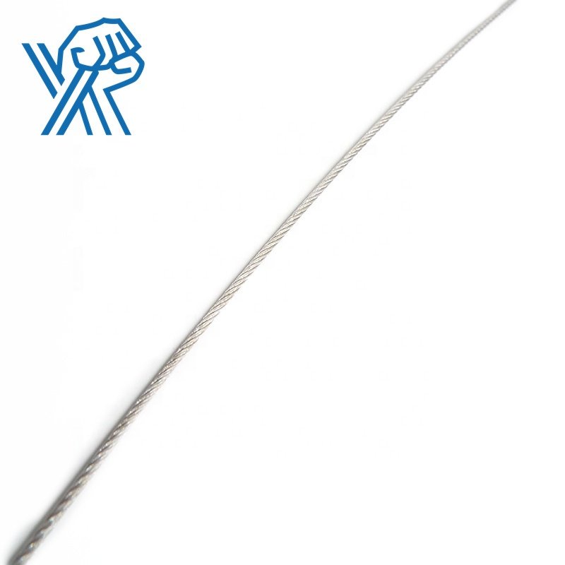 Dependable 304 1.5mm 7*19 stainless steel wire rope Clothesline carbon steel wire for Drying rack