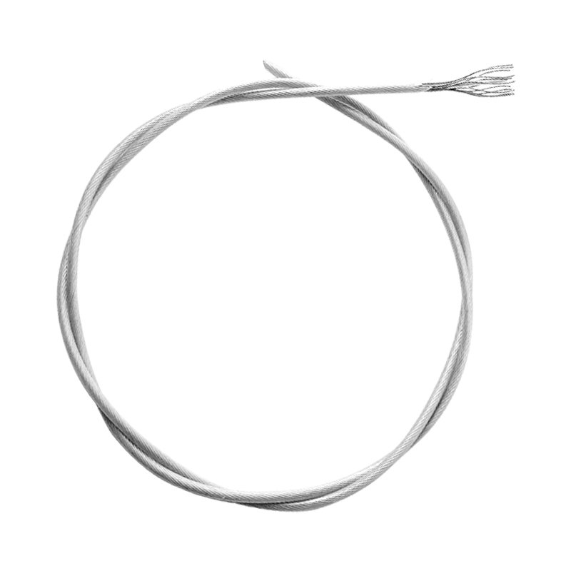 304 316 SS Stainless Steel 1x7 7x7 1x19 7x19 Wire Rope With Nylon PVC Plastic Coating 1.0mm-4.0mm For Clothesline