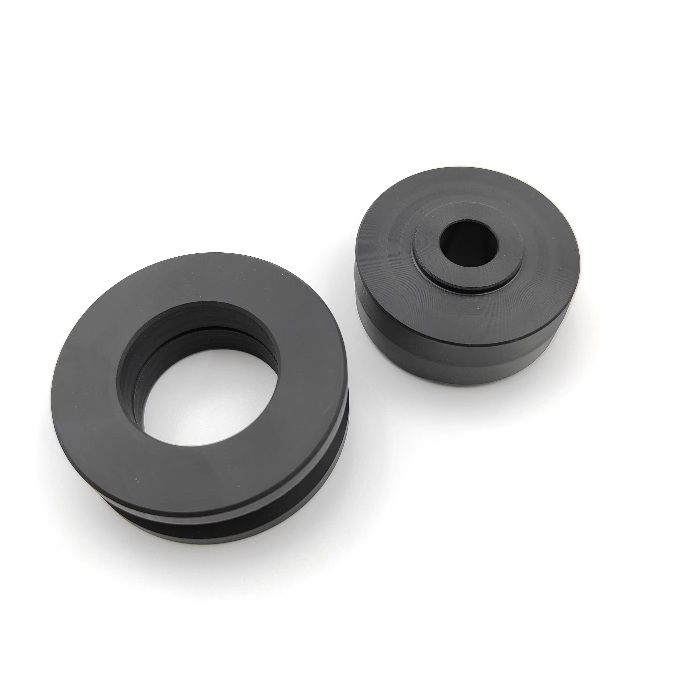CNC machining pully wheels wear resistance pom plastic clothesline pulley for sale