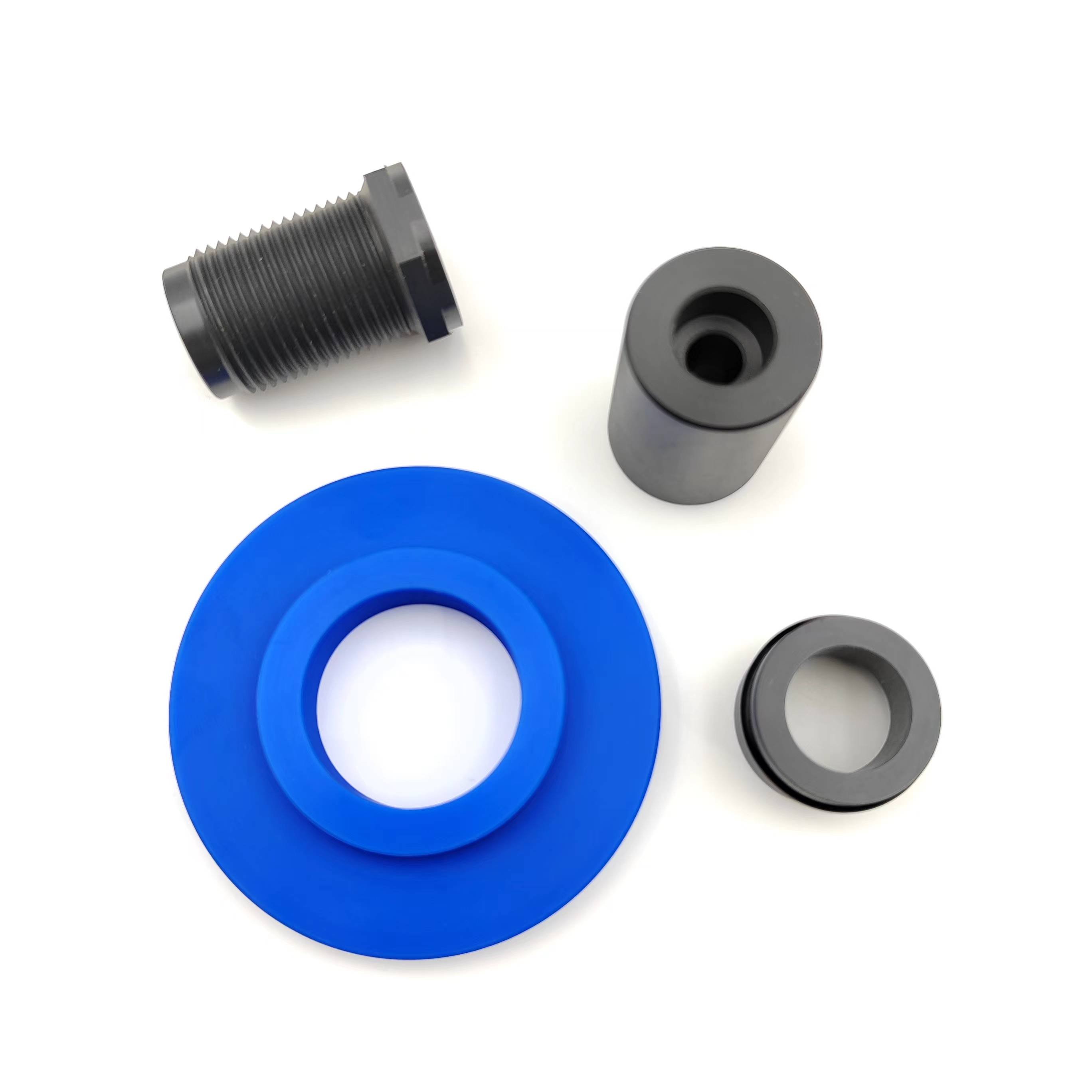 CNC machining pully wheels wear resistance pom plastic clothesline pulley for sale