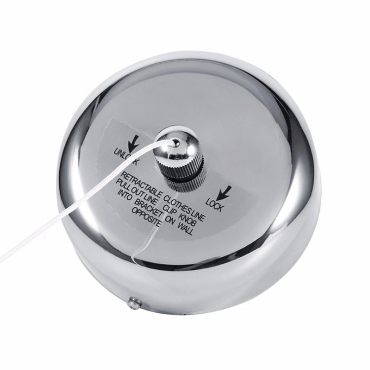 Hotel or Home Hanging Clothesline Wholesale Wall Mounted Retractable Stainless Steel Clothes Line