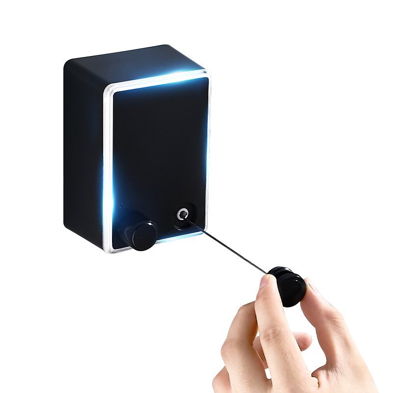 Portable Clothesline Telescopic Wall Space Saver Clothesline Indoor Outdoor Laundry Retractable Clothesline