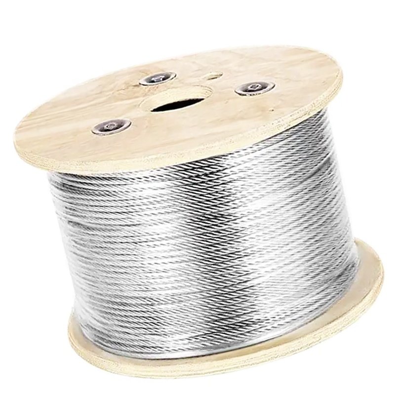 Factory supply 1mm 2mm 3mm 4mm 5mm 6mm 201 304 316 stainless steel wire rope cable
